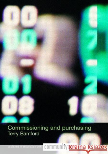 Commissioning and Purchasing Terry Bamford 9780415247436