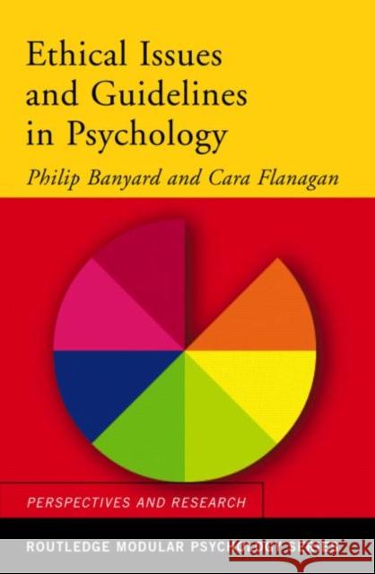 Ethical Issues and Guidelines in Psychology Cara Flanagan 9780415268813