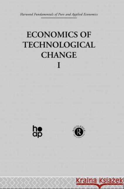 F: Economics of Technical Change I Albert N. Link 9780415269285