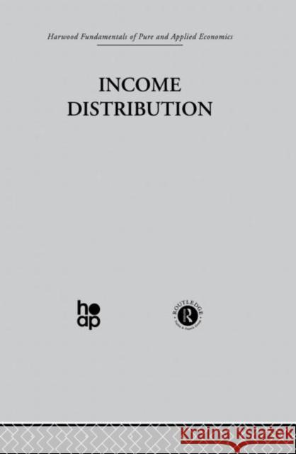 L: Income Distribution A. B. Atkinson F. Bourguignon C. C. Morrisson 9780415269483 Routledge