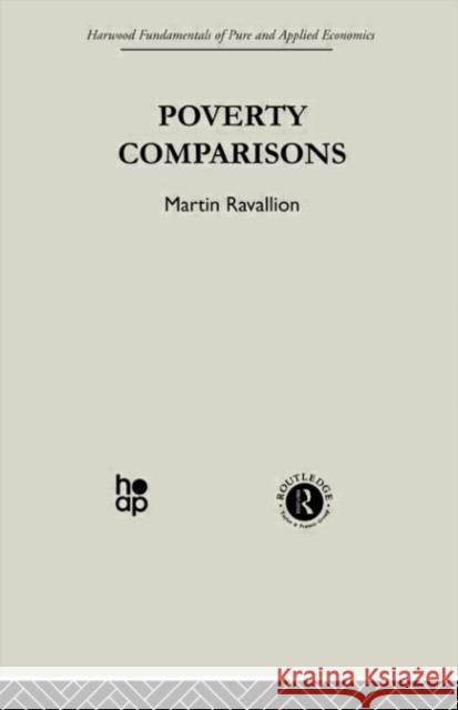 Poverty Comparisons Ravallion 9780415274593 Taylor & Francis