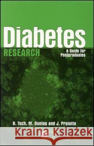 Diabetes Research Raymond Bonnett 9780415277266 