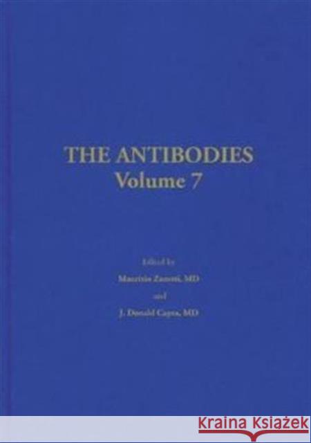 The Antibodies Raymond Bonnett Zanetti Zanetti Maurizio Zanetti 9780415284660