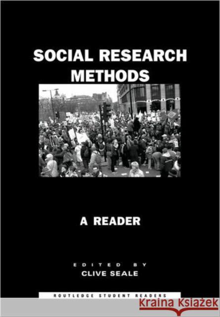 Social Research Methods: A Reader Seale, Clive 9780415300841