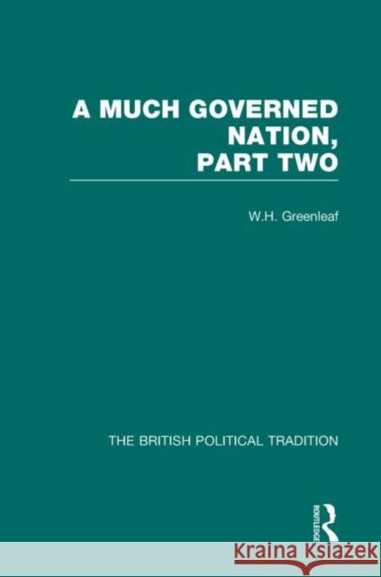 Much Governed Nation Pt2 Vol 3    9780415303033 Taylor & Francis