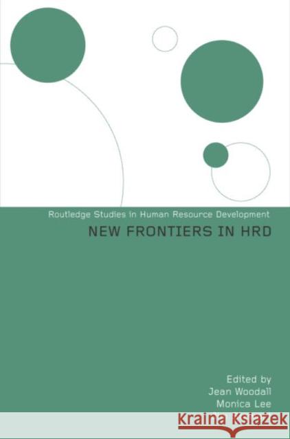 New Frontiers in HRD Jean Woodall 9780415312370 Routledge