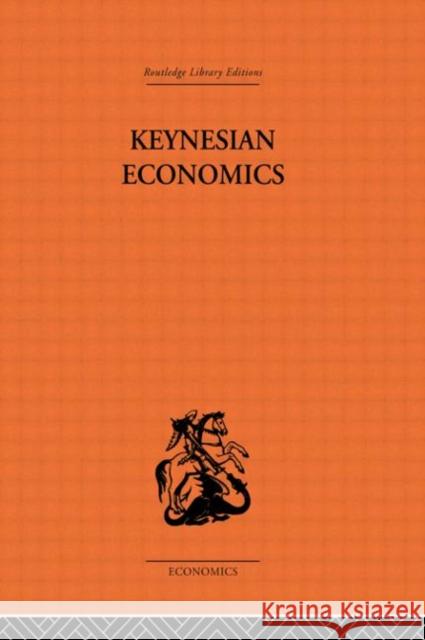 Keynesian Economics Alan Coddington 9780415313681