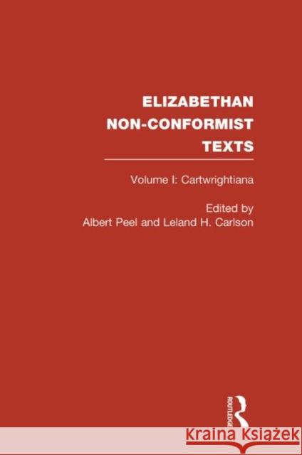 Cartwrightiana Albert Peel Leland Henry Carlson 9780415319898 Routledge