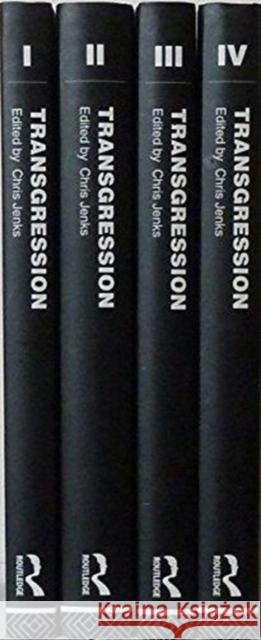 Transgression Chris Jenks 9780415343398 Routledge