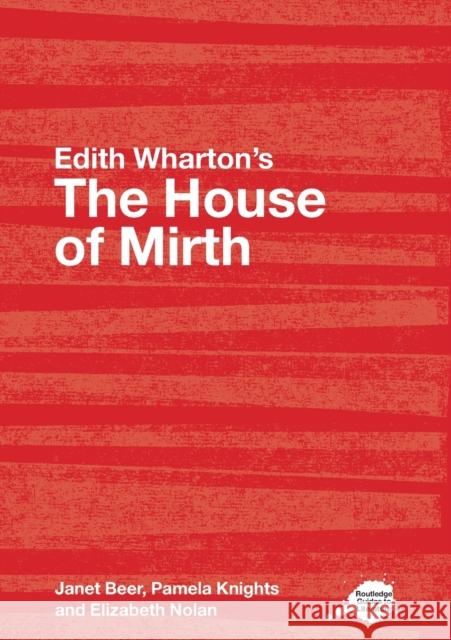 House Of Mirth Janet Beer 9780415350105