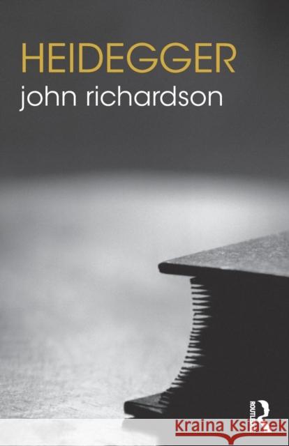Heidegger John Richardson 9780415350716