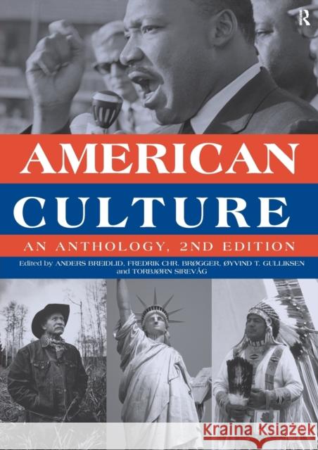 American Culture: An Anthology Breidlid, Anders 9780415360937 Routledge