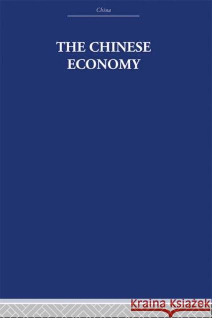 The Chinese Economy Solomon Adler Solomon Adler  9780415361453 Taylor & Francis