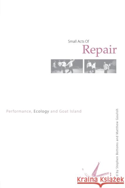 Small Acts of Repair: Performance, Ecology, and Goat Island Bottoms, Stephen 9780415365154