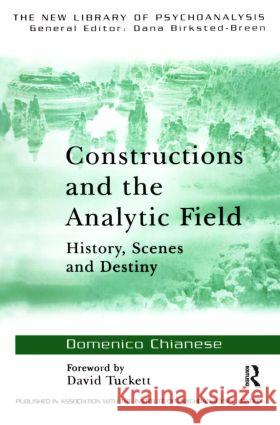 Constructions and the Analytic Field: History, Scenes and Destiny Chianese, Domenico 9780415384056 Routledge