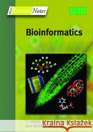 BIOS Instant Notes in Bioinformatics David Westhead 9780415394949 0