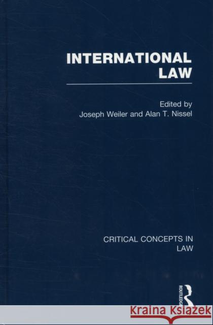 International Law Joseph Weiler   9780415400275