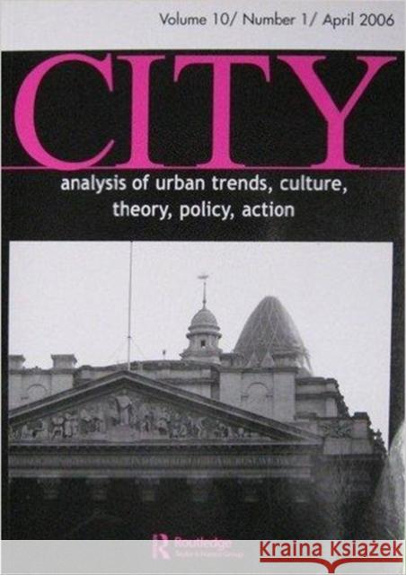 The City: 10.1 Various Authors 9780415409346 Routledge