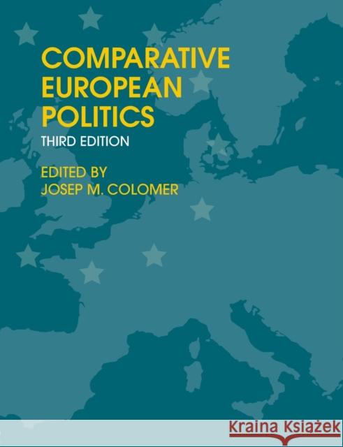 Comparative European Politics Josep Colomer 9780415437561 0