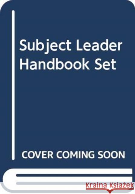 Subject Leader Handbook Set MIKE HARRISON   9780415439404