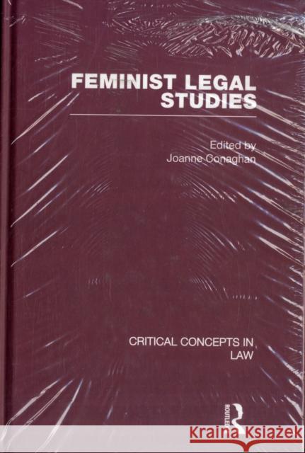 Feminist Legal Studies JOANNE CONAGHAN   9780415447461 Taylor & Francis