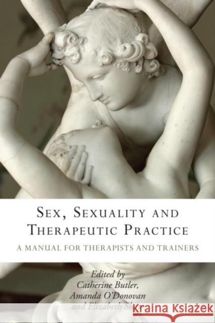 Sex, Sexuality and Therapeutic Practice: A Manual for Therapists and Trainers Butler, Catherine 9780415448093