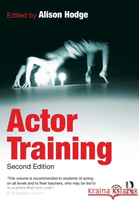 Actor Training Alison Hodge 9780415471688 0