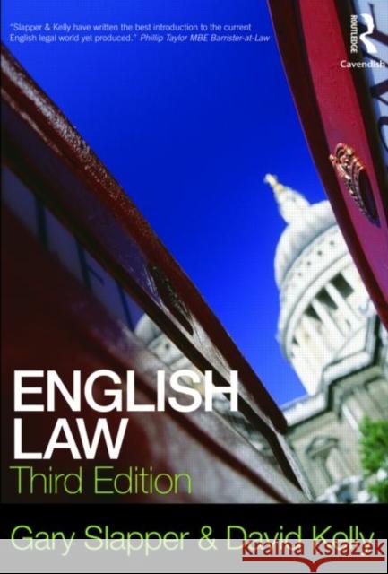 English Law Gary Slapper 9780415499514 0