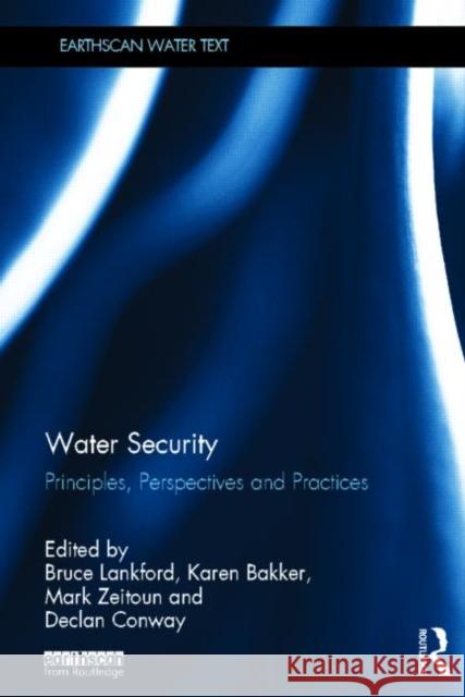 Water Security: Principles, Perspectives and Practices Lankford, Bruce 9780415534703 Routledge