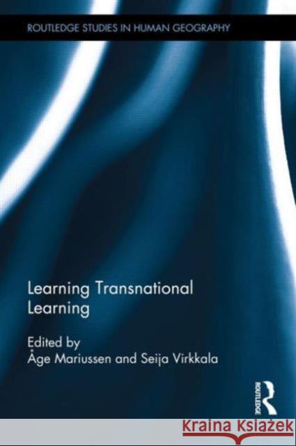 Learning Transnational Learning Ge Mariussen Seija Virkkala 9780415539890