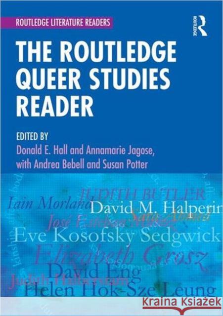 The Routledge Queer Studies Reader Donald E Hall 9780415564113