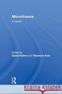 Microfinance : A Reader David Hulme 9780415596909