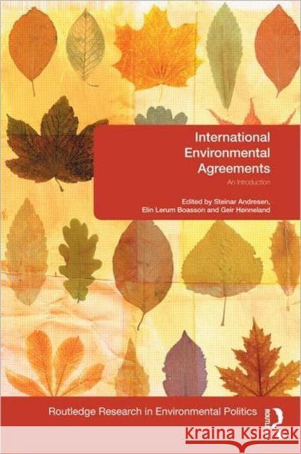 International Environmental Agreements : An Introduction Steinar Andresen Elin Lerum Boasson Geir H 9780415598255 Routledge