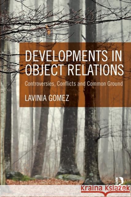 Developments in Object Relations: Controversies, Conflicts, and Common Ground Lavinia Gomez 9780415629188