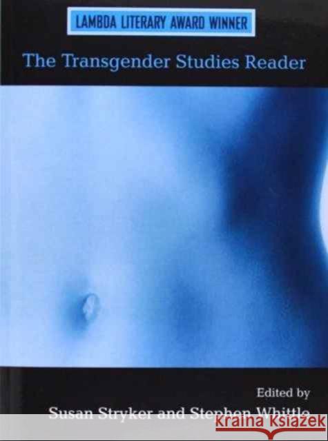 The Transgender Studies Reader 1&2 Bundle Stryker, Susan 9780415636957 Taylor & Francis Ltd