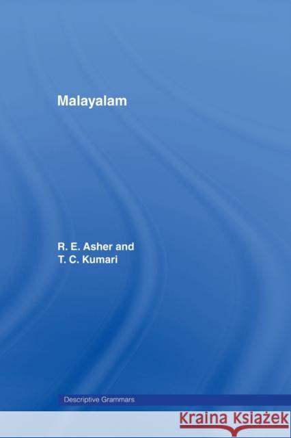 Malayalam R. E. Asher 9780415643818 Routledge