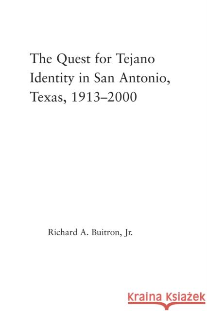 The Buitron, Richard 9780415651240 Routledge