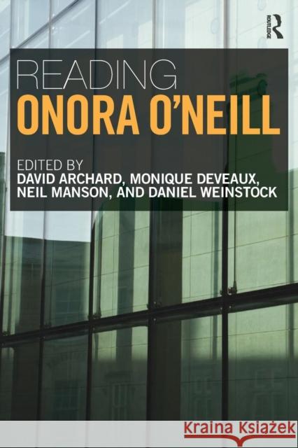 Reading Onora O'Neill David Archard 9780415675987 0