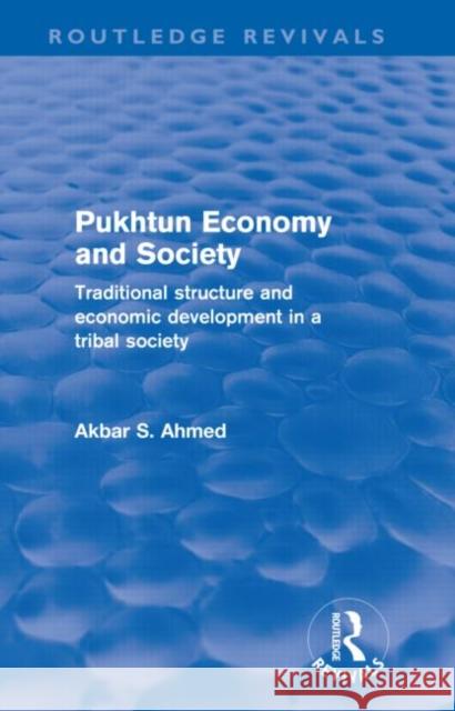 Pukhtun Economy and Society : Traditional Structure and Economic Development in a Tribal Society Akbar Ahmed 9780415687959 Routledge