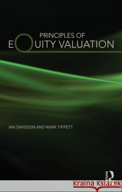 Principles of Equity Valuation Ian Davidson 9780415696036 0