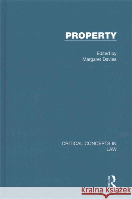 Property Margaret Davies Margaret Davies 9780415708784 Routledge