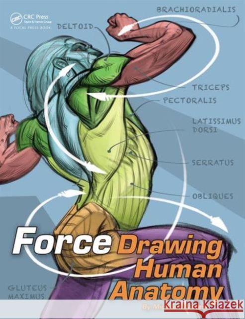 Force: Drawing Human Anatomy Mike Mattesi   9780415733977 Taylor & Francis Ltd