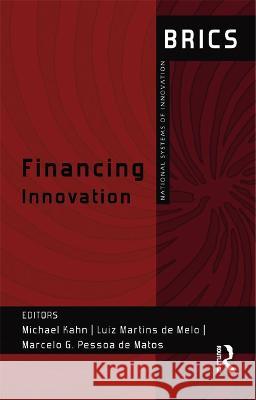 BRICS National Systems of Innovation Set  9780415735711 Routledge India