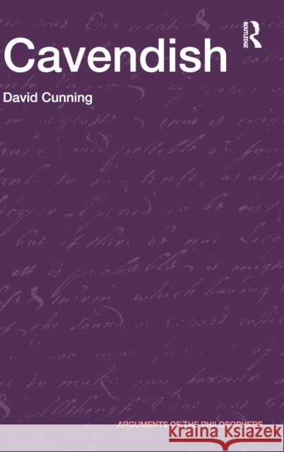 Cavendish David Cunning 9780415819602 Routledge
