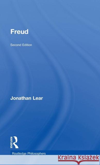 Freud Jonathan Lear 9780415831796