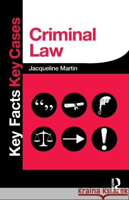 Criminal Law Jacqueline Martin 9780415833257