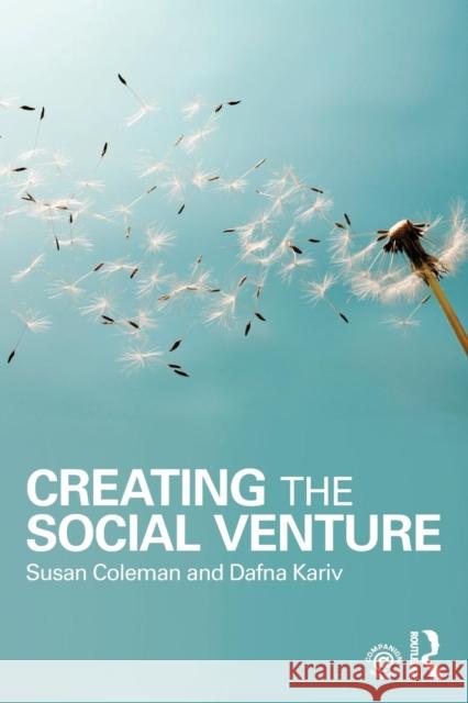 Creating the Social Venture Dafna Kariv 9780415844109 Taylor & Francis