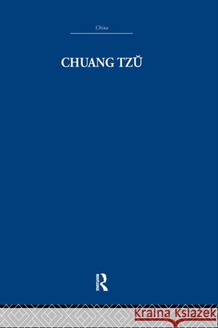 Chuang Tzu Herbert Allen Giles 9780415846523 Routledge