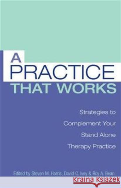 A Practice That Works: Strategies to Complement Your Stand Alone Therapy Practice Harris Ph. D., Steven M. 9780415861168 Routledge