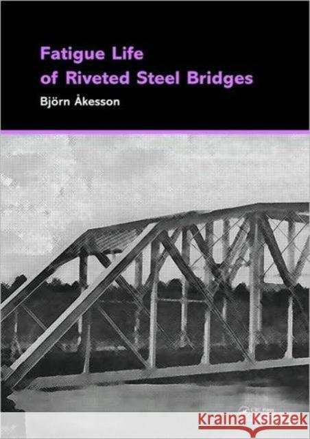 Fatigue Life of Riveted Steel Bridges Bjorn Akesson   9780415876766 Taylor & Francis